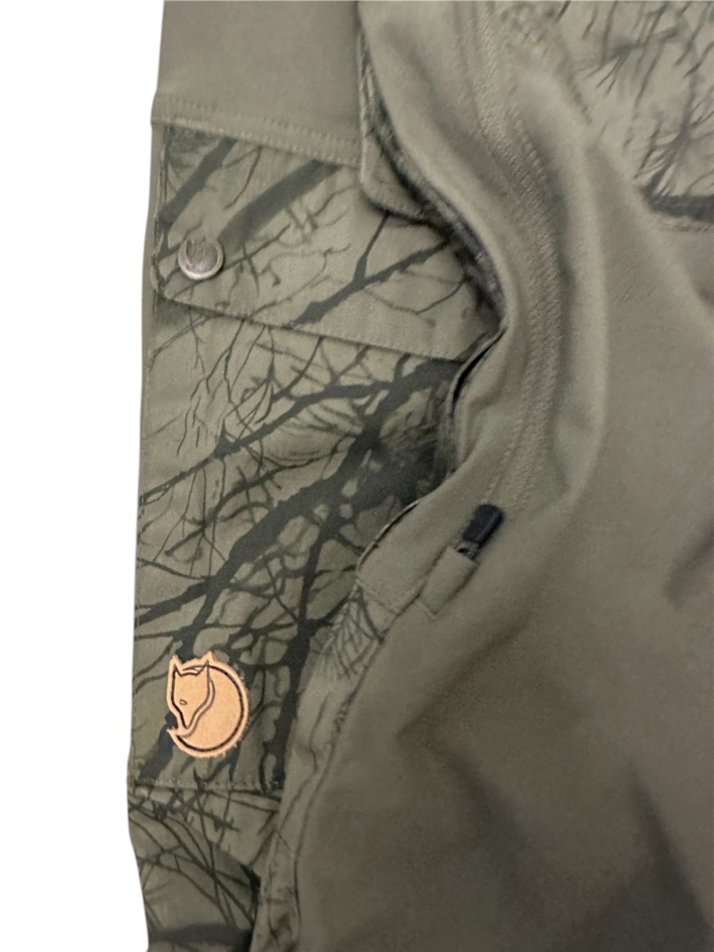 Fjallraven Keb Trouser Pants Cargo Mens 30-31” Camo Green NWT - Picture 10 of 10